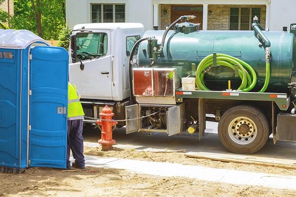 Porta Potty Rental of Oak Ridge workers